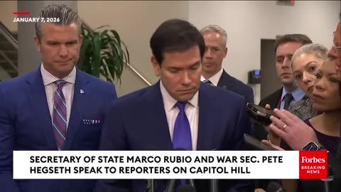 BREAKING NEWS Rubio And Hegseth Give Update On U.S. Posture