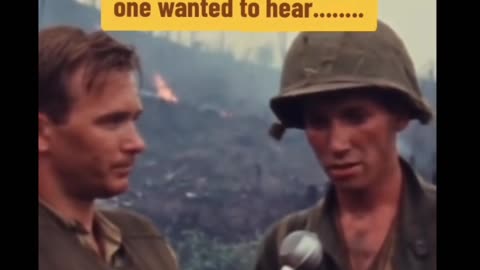 Hamburger Hill - 1969 The soldier said what no one wanted to hear........