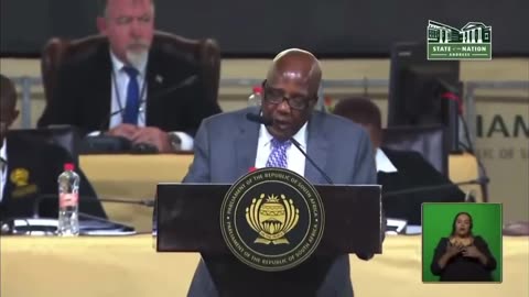 Motsoaledi SONA 2025 Debate