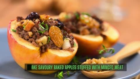 Apple sweet and savory meals Add apple to meals The Most Delicious Apple Recipes fall recipes