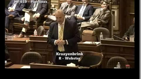 Sen Kraayenbrink debate on HF639 12 May 2025