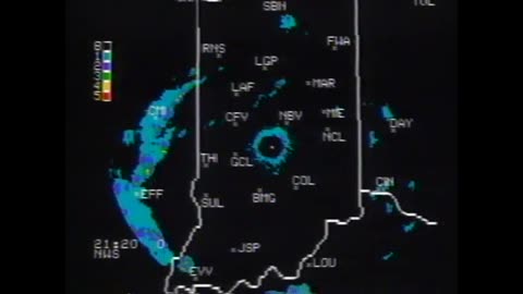 May 31, 1982 - WTHR Breaks In to 'Star Trek' Rerun for Tornado Watch Bulletin