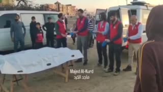 The "ceremony" in the Gaza Strip: the terrorists documented the transfer of the kidnapped hostage.