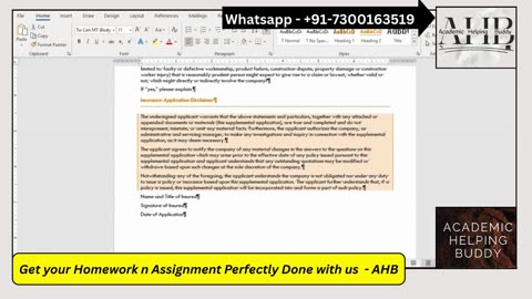 Word 2021 In Practice Ch 2 Guided Project 2-1 | Insurance Questionnaire | SIMnet Word Guided Project