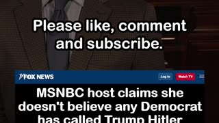 Dems Say They Never Made That Comparison... Sure.