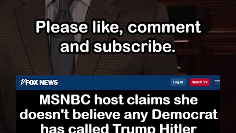 Dems Say They Never Made That Comparison... Sure.