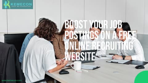 Boost Your Job Postings on a Free Online Recruiting Website