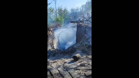 🔥🔥 Ukraine Russia War | Aftermath of Strike: Fire Erupts at Ukrainian Position | RCF