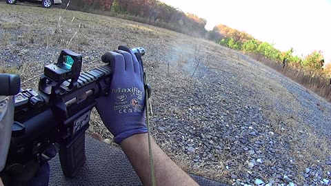 The 300 Yard Shot with a 7.5" AR-15