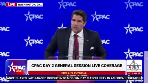 Eduardo Verástegui Speaks at CPAC 2025