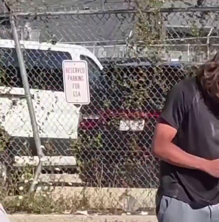 Antifa member got LIT UP by pepper balls outside of the ICE facility in Chicago..