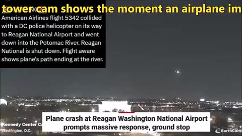 Plane crash at Reagan Washington National Airport prompts massive response