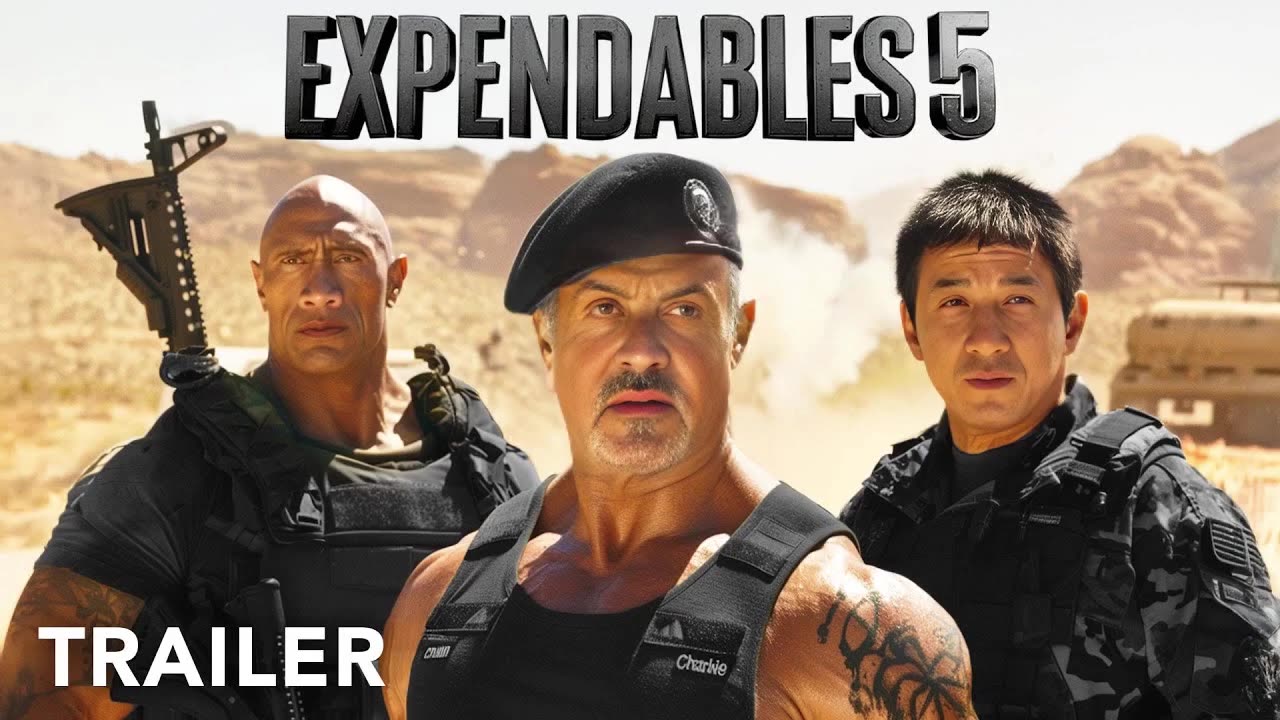 THE EXPENDABLES 5 Trailer _ Dwayne Johnson, Sylvester Stallone, Jackie Chan, J Statham _ Lionsgate