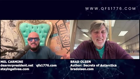 Bombshell Beneath the Ice? Brad Olson’s Antarctica Visit Raises Alarming Questions