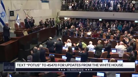 The White House · President Trump Delivers Remarks to The Knesset