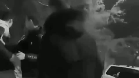 Brutal KO in Street!