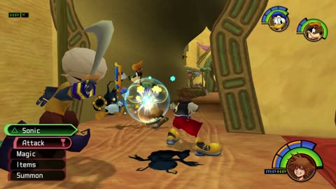 Kingdom Hearts HD 1.5 Final Mix Walkthrough Part 7 - Phil's Cup and Agrabah