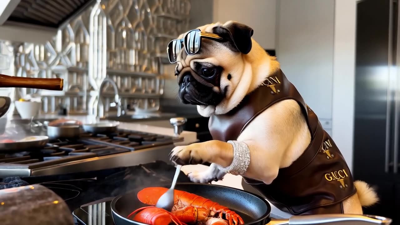 My Pug Are Cooking