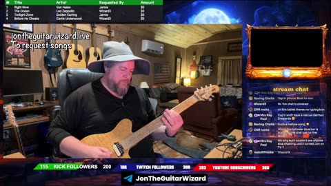 Jon the Guitar Wizard LIVE: Epic Rock Magic! 🎸🔥 Join Now!