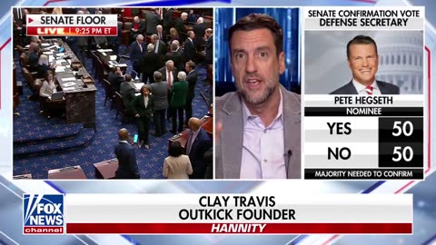 Clay Travis · Congrats to Pete Hegseth