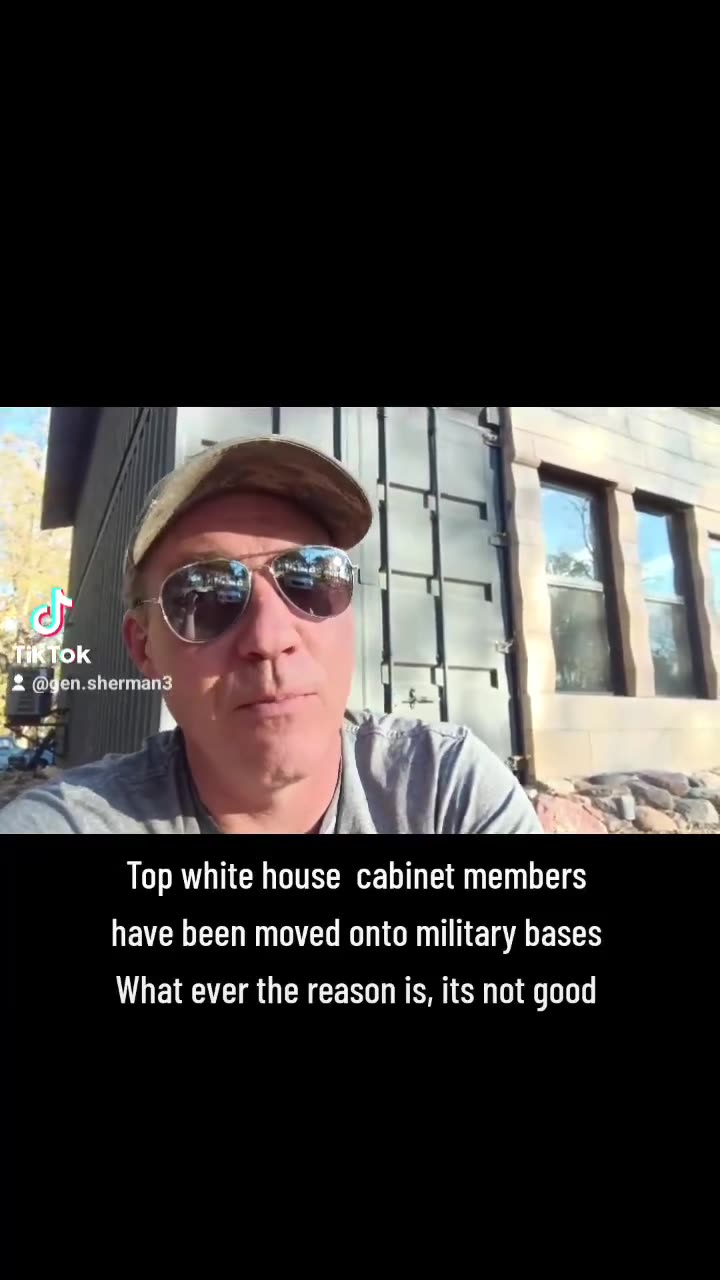 Top White House Members Have Been Moved Onto Military Bases