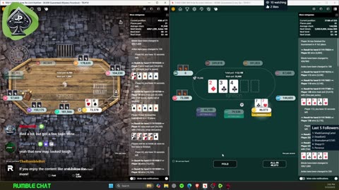 Daily Live Tournament Poker 2/13/25 Stream No Commentary Today