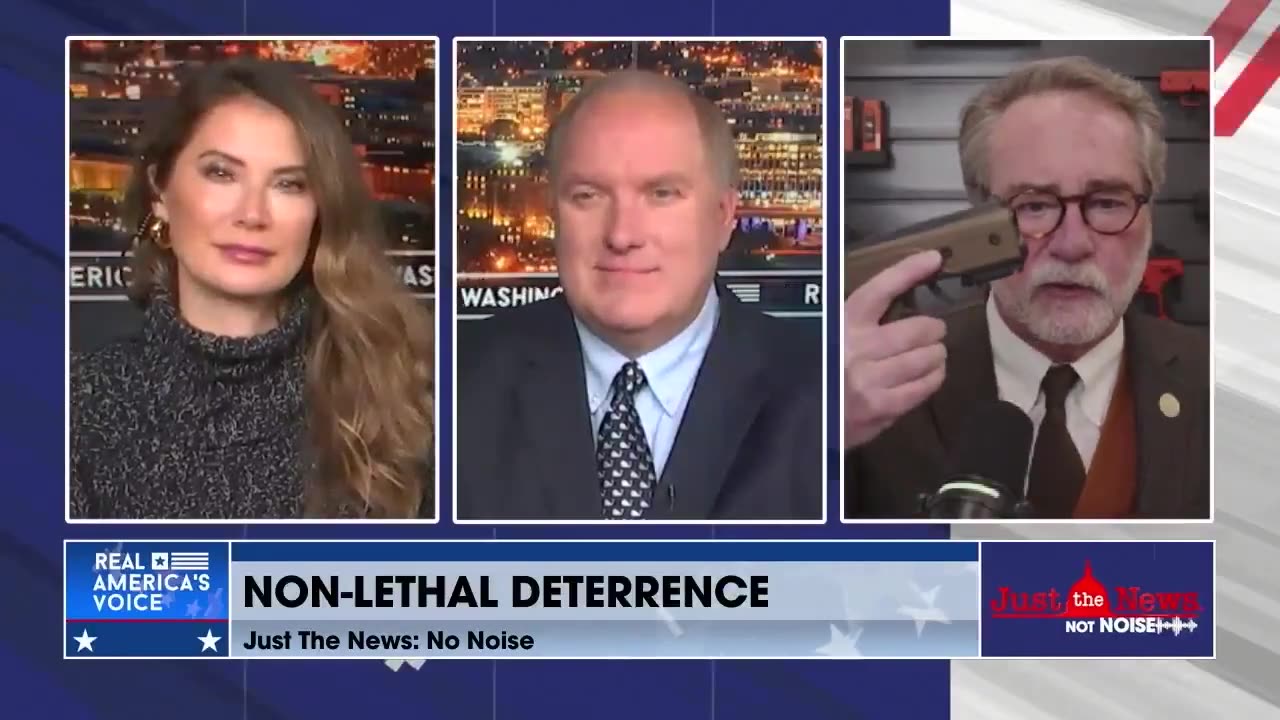 Bryan Ganz of Byma technologies presents new non-lethal self defense option for Americans