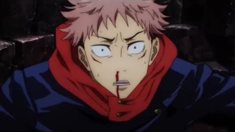 Yuji Hits a Cursed Energy Barrier | Jujutsu Kaisen