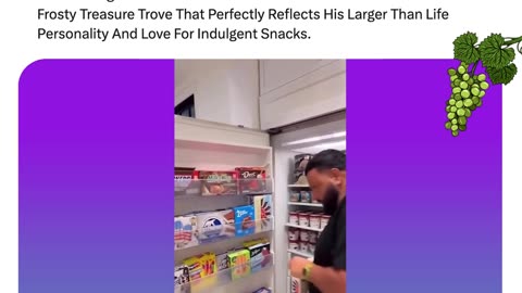 DJ Khaled Shows Off His Packed Freezer, Overflowing With His Favorite Ice Creams And Frozen Treats.