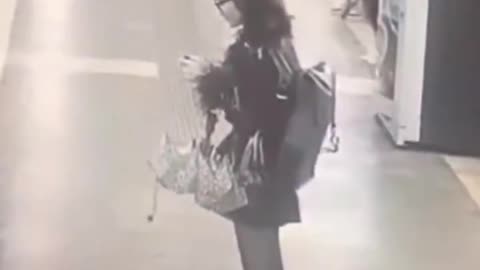 A North African man beats women for fun in Barcelona.