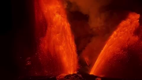 Kilauea volcanic eruption