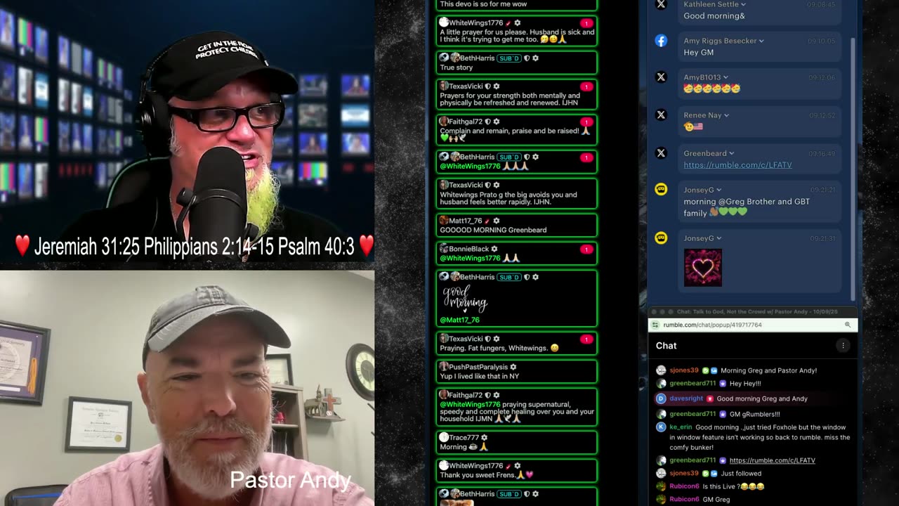 Talk to God, Not the Crowd w/ Pastor Andy - 10/09/25