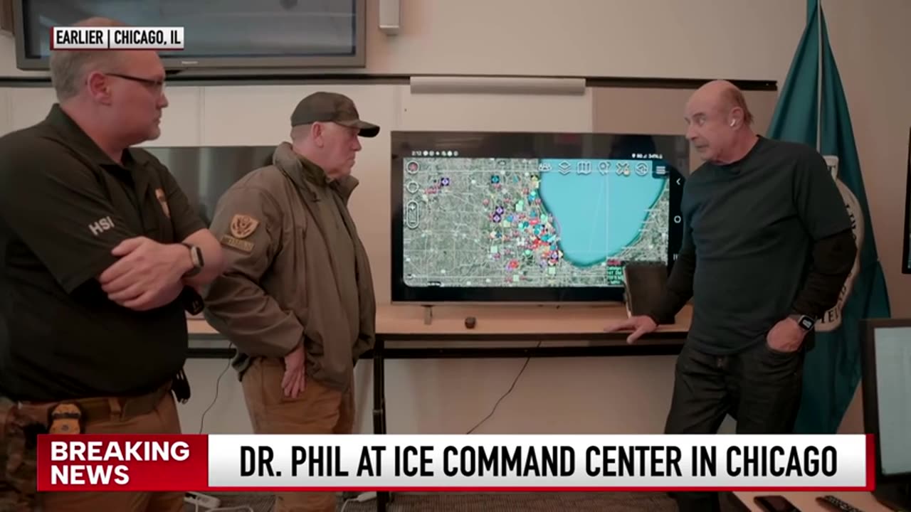 DR. PHIL NEWS EMBEDS WITH ICE OPERATION IN CHICAGO