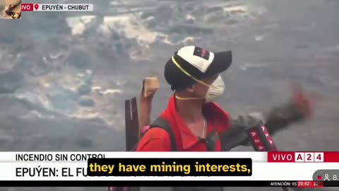 He says it is 100 percent intentional, a deliberate land grab driven by the value of their minerals.