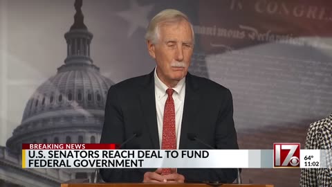 Senate votes to advance plan to end 40-day government shutdown.