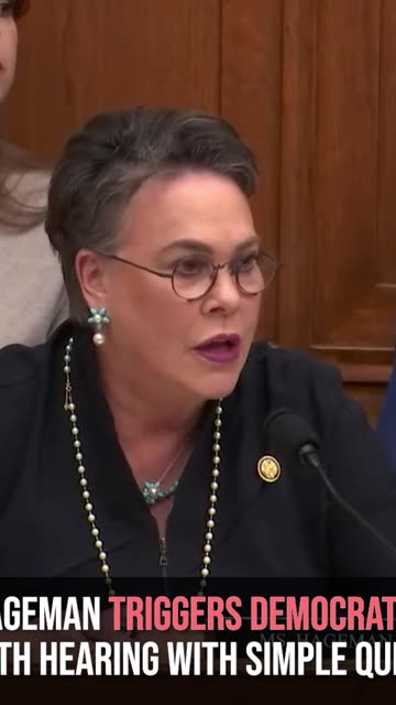 Rep. Hageman Triggers Democrat During Jan 6th Hearing with Simple Question