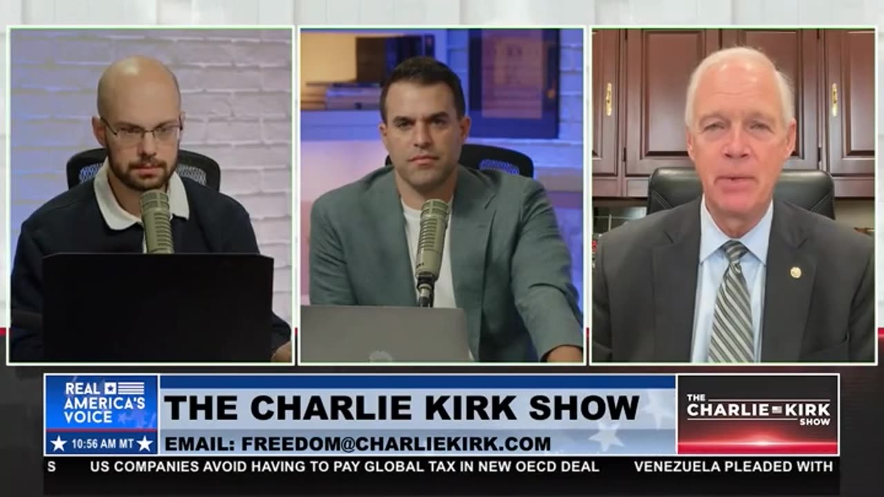 Senator Ron Johnson on The Charlie Kirk Show 1.6.26