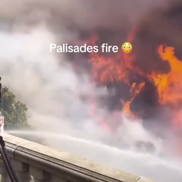 CAPTURING A FIRE IN PALISADES SAN FRANCISCO LOS ANGELES CALIFORNIA