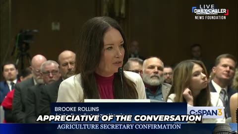 Brooke Rollins Asked About USDA's Equity Report