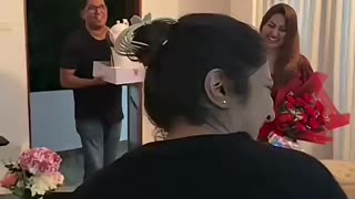 Viral: විනුයි හස්බනුයි එකතු වෙලා birthday surprise එක දෙන්නෙ කාටද බලන්නකෝ😍#foryo