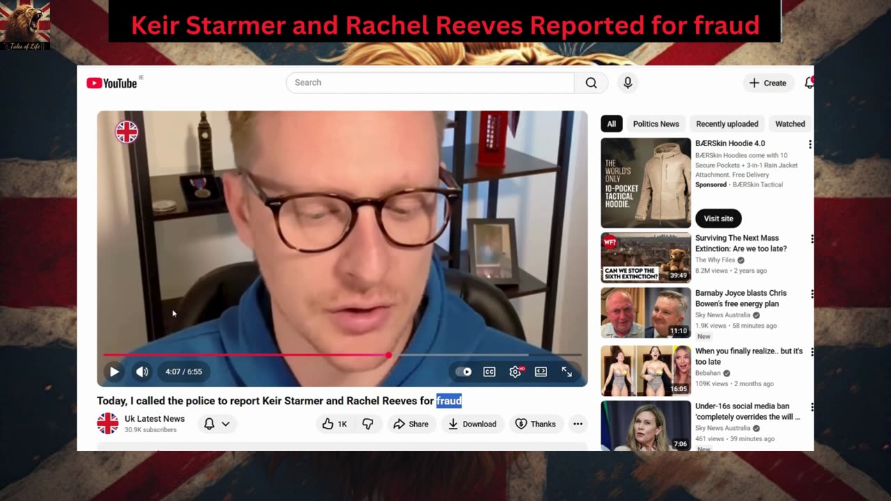 Keir Starmer and Rachel Reeves Reported for fraud