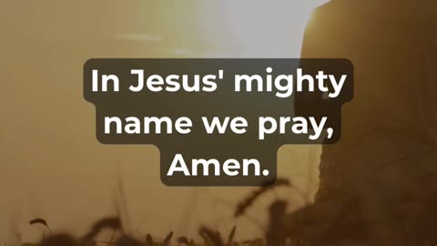 Powerful November Prayer!