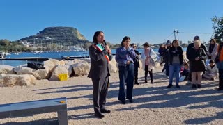 Bacoli (NA) - INAUGURATO UN ALTRO SPAZIO PUBBLICO SUL MARE A CASEVECCHIE (05.03.25)