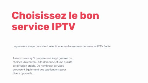 Abonnement IPTV