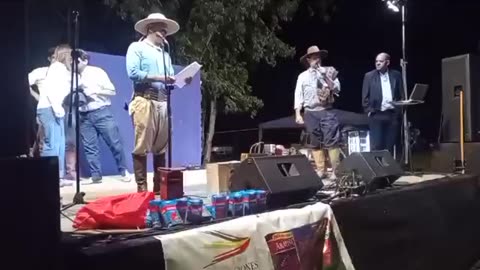 Entrega de premios en la Fiesta de la Sociedad Tradicionalista "A poncho y Espuelas" 07/12/2025