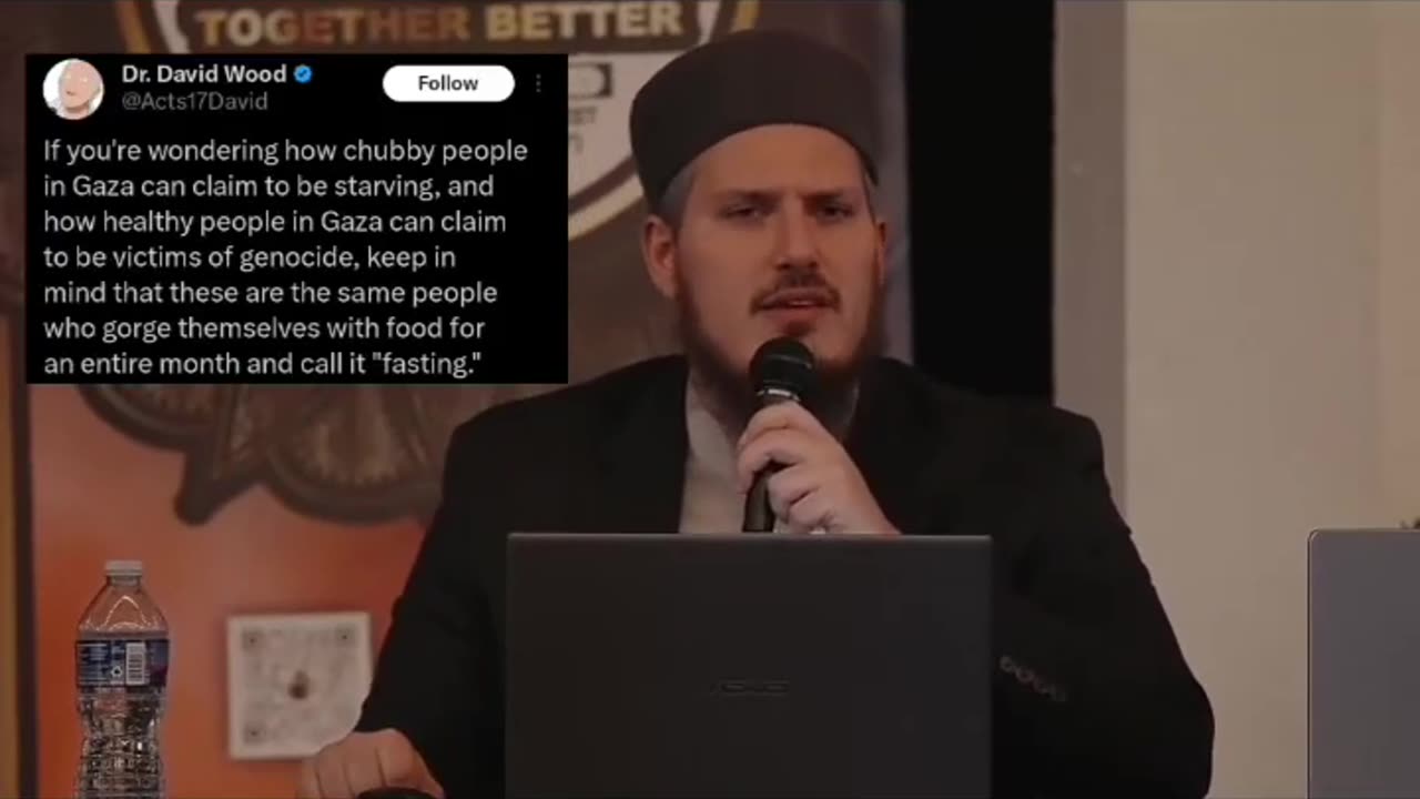 He silenced the Entire Pro Israel crowd 🤔.