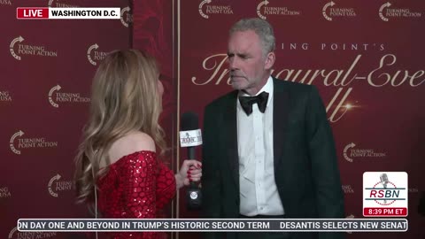 RSBN INTERVIEWS: Jordan Peterson at TPUSA Inaugural-Eve Ball - 1/19/25