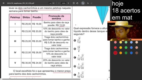 speedrun enem até 800+ Dia 22