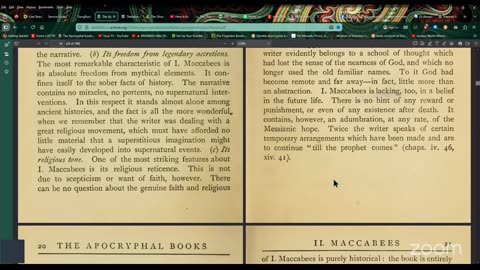 The Apocrapha: The Books of Macabees