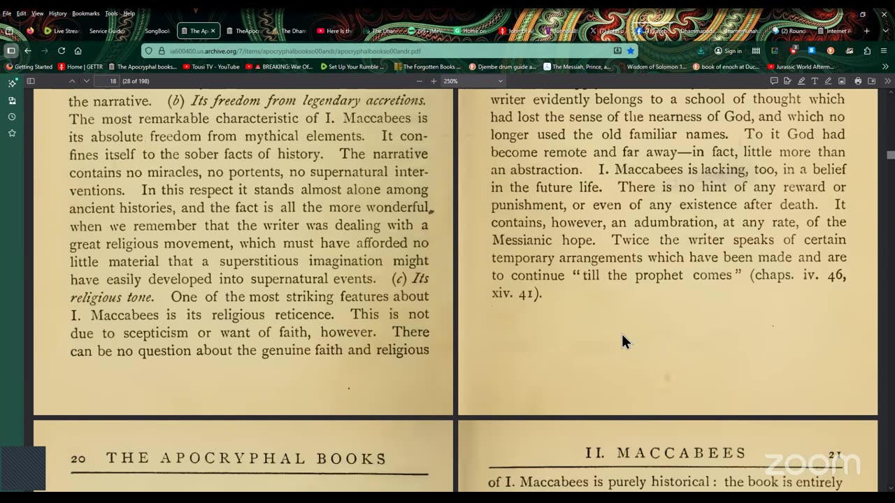 The Apocrapha: The Books of Macabees